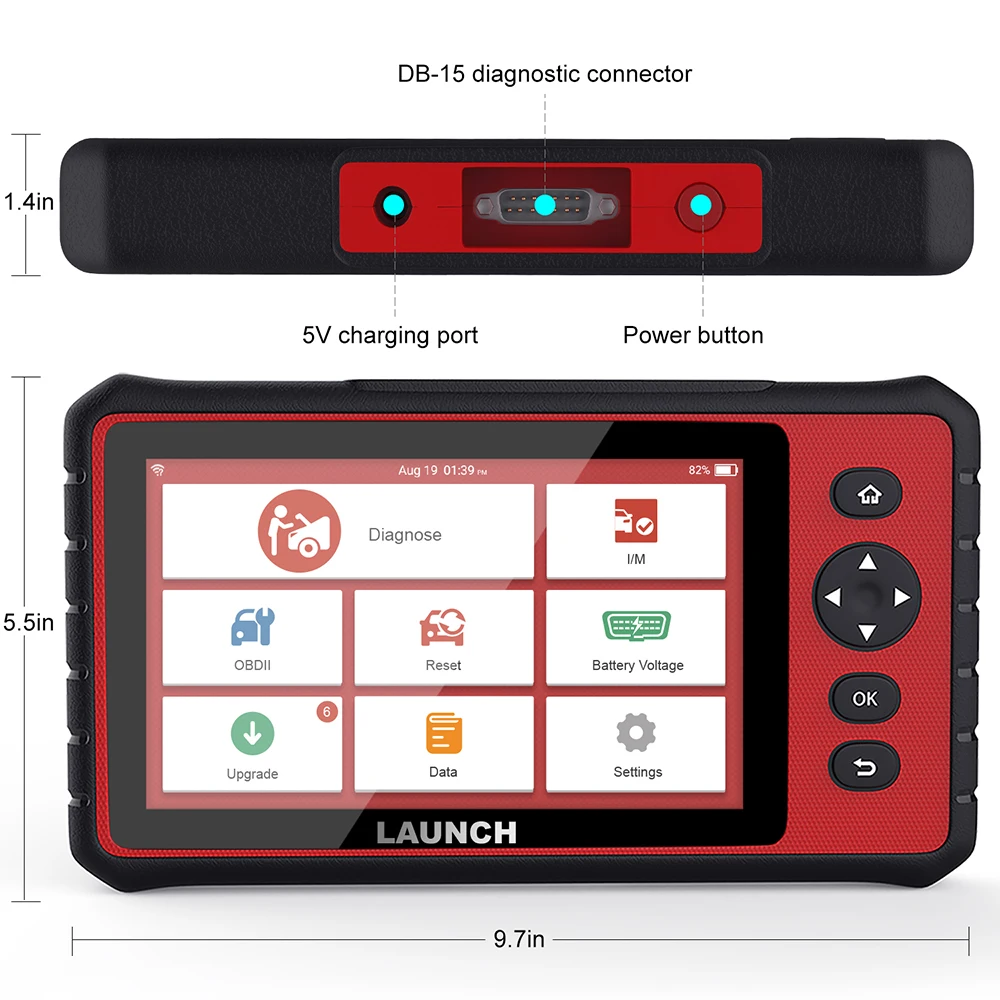 ЗАПУСК OBD2 сканер WiFi полная система Авто сканер для IMMO TPMS ABS DPF Сброс масла OBD2 диагностический инструмент Запуск X431 CRP909 OBD