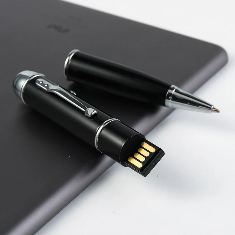 USB флеш накопитель со светодиодами многофункциональная лазерная указка Pendrive 4 ГБ