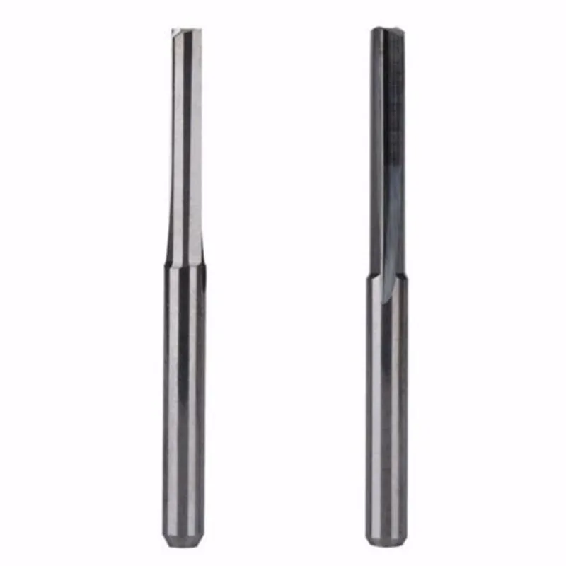 Carbide CNC End Mill Router Bits 2 Flute Straight Spiral 10x 1/8 3.175mm | Инструменты
