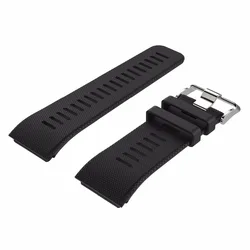 Premium Silicone Bracelet Strap (Black)
