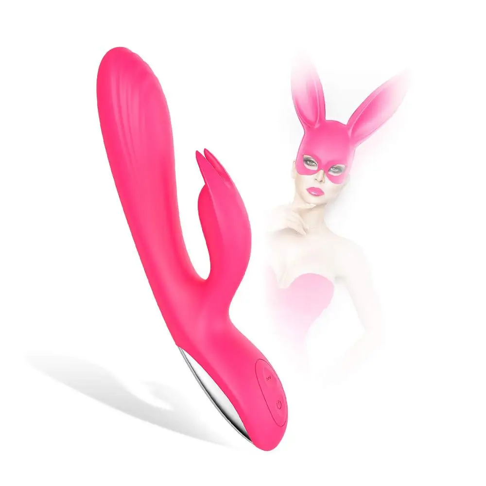 Заряжаемый вибратор &quotКролик&quot g Spot Clit Анальный стимулятор фаллоимитатор