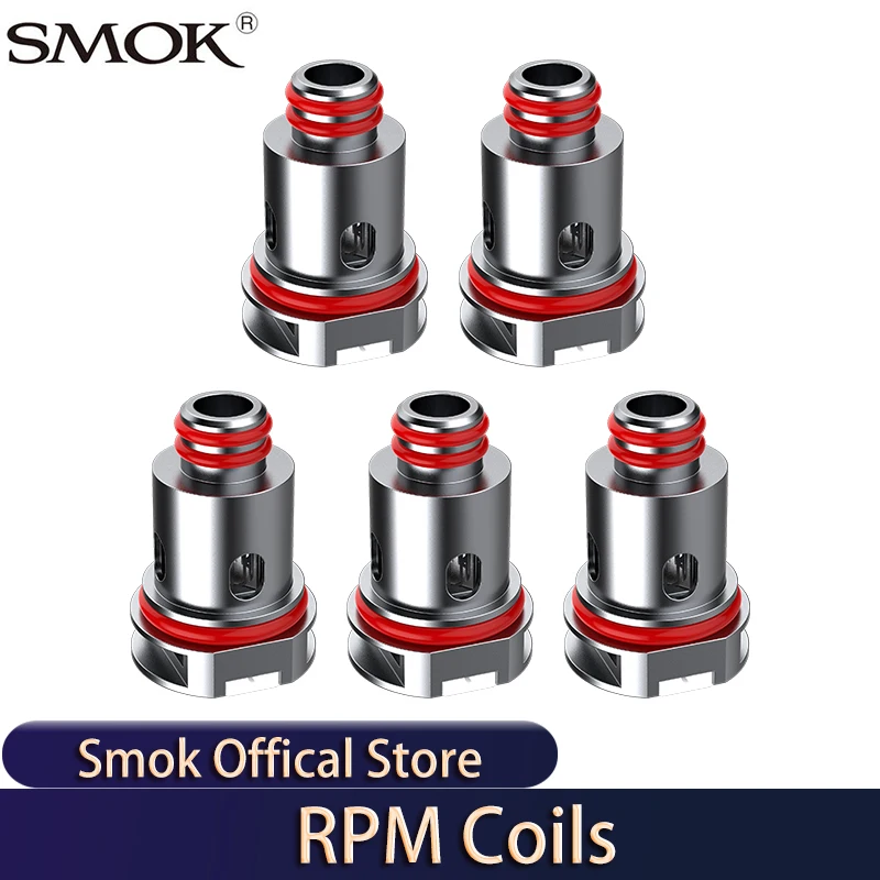 Tanio 5 sztuk/paczka oryginalny SMOK RPM cewki RPM Mesh 0.4ohm