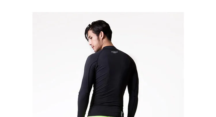 Большой размер костюм для дайвинга мужской Сплит-Тип Slim Fit Быстросохнущий солнцезащитный костюм для серфинга летний длинный рукав корейский стиль подводное плавание