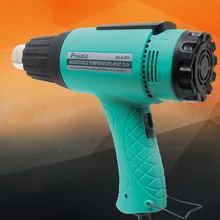 Электрический пистолет горячего воздуха терморегулятор тепловые пушки термоусадочная упаковка тепловой Электроинструмент припой фен с контролем температуры