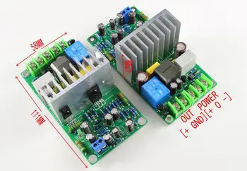 

2pcs L15D-PRO Class D Dual Channel IRS2092 IRFI4019 Power Amplifier Board