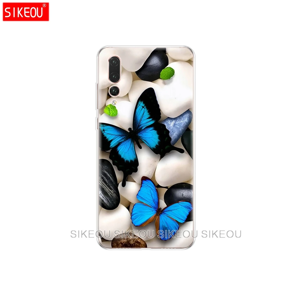 case for huawei P20 LITE case cover for huawei p20 pro case back cover silicon 360 full protective P 20 Lit Coque etui clear cat