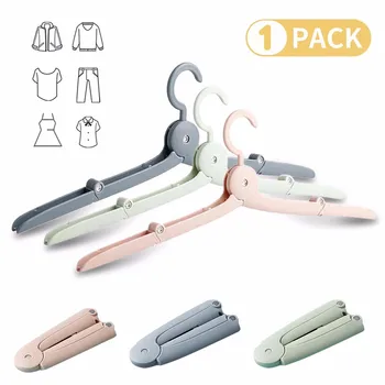 

Multi-function Folding Travel Hanger Portable Clothes Drying Rack Home Travel Anti-Slip Grooves Foldable Clothes Drying Rack C4