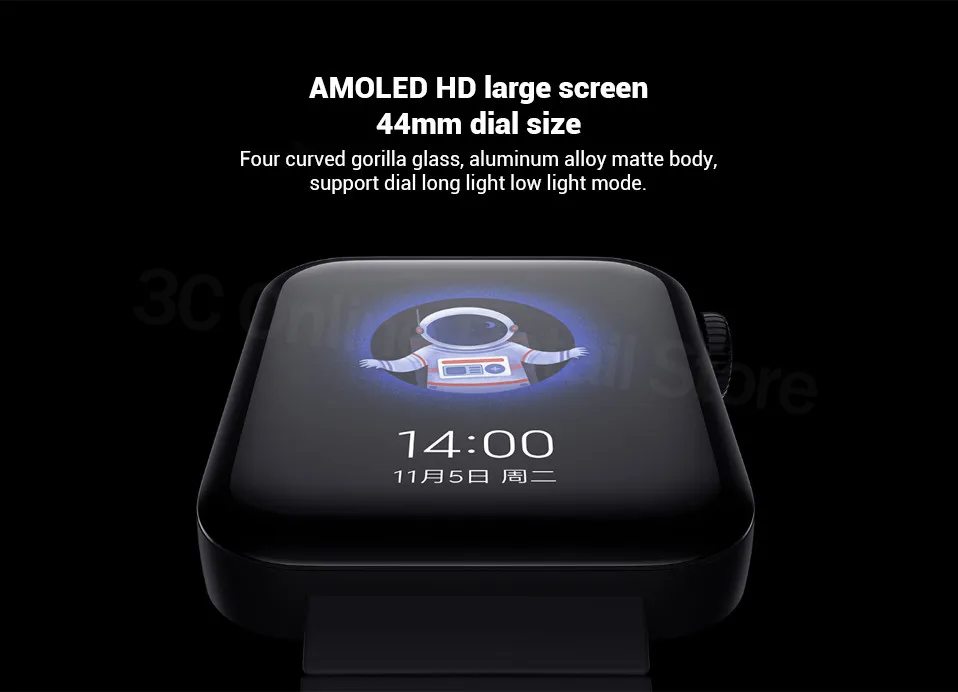 Новые смарт-часы xiaomi, спортивные часы для воспроизведения музыки, смарт-браслет, водонепроницаемый, подходит для мобильного телефона huawei xiaomi Android