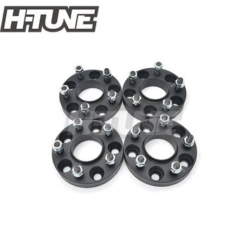 

H-TUNE 4PCS Forged Aluminum Hub Centric 5x114.3(5x4.5") 67.1CB 25mm Wheel Spacers Adapters for EVO Genesis Tucson Optima