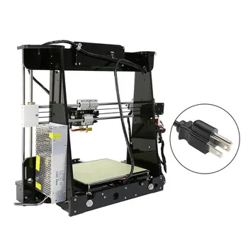 

Anet A8 3D Printer High-precision LCD Display Acrylic Frame Aluminum Hotbed DIY 3D Printing Machine Kit With 10m Filament