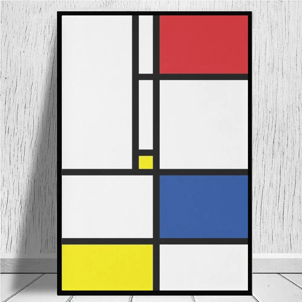 Mondrian минималистский стиль Современное искусство©Картина на холсте постеры