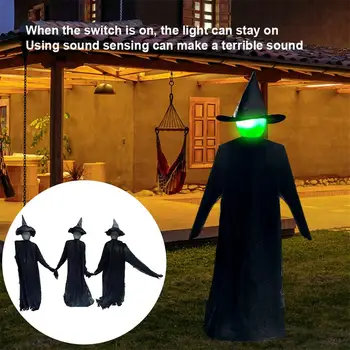 

Halloween Luminous Voice Control Holding Hands Witch Haunted House Decor Props Halloween decoration Party Decor Fine Workmanship