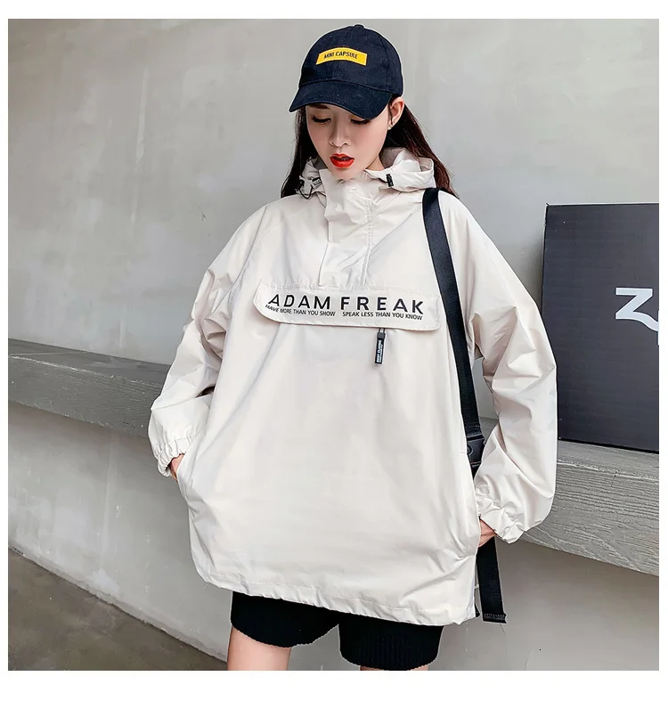 Осенняя рабочая одежда куртка женская шляпа Harajuku Veste Femme Casaco Feminino ривердейл уличная Bts пальто и куртки женские