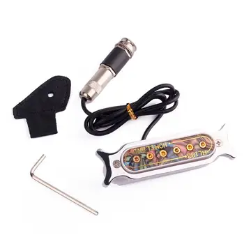 

Homeland Sound Holes Pickup with Active Power Jack for Acoustic Folk Guitar