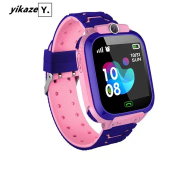 

Q12 Children's SmartWatch Children's SOS Call Location Locator Locator Tracker Tracker Anti-Loss Monitor Heart Rate MonitorWatch