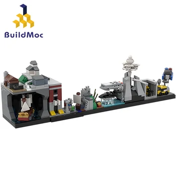

Street View Mini Friends Cults of the 80s Retro Nostalgia Figures Building Blocks Bricks Toys For Children Toys Gift