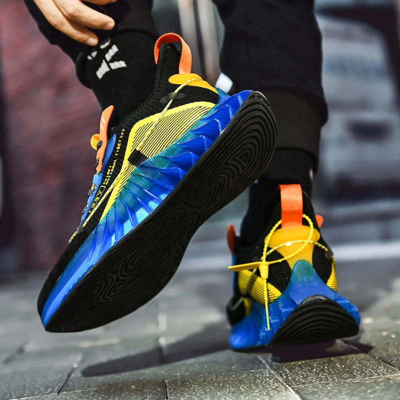 New Fashion Designer Mens Shoes Casual Luxury Sneakers Men 2020 Platform Shoes Trainers Zapatillas Hombre Deportiva Basket Homme