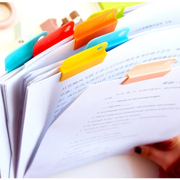 

6 PCS Notebook note folder stationery simple folder folder label folder manual DIY home office storage multifunctional folder