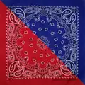 Royal blue red
