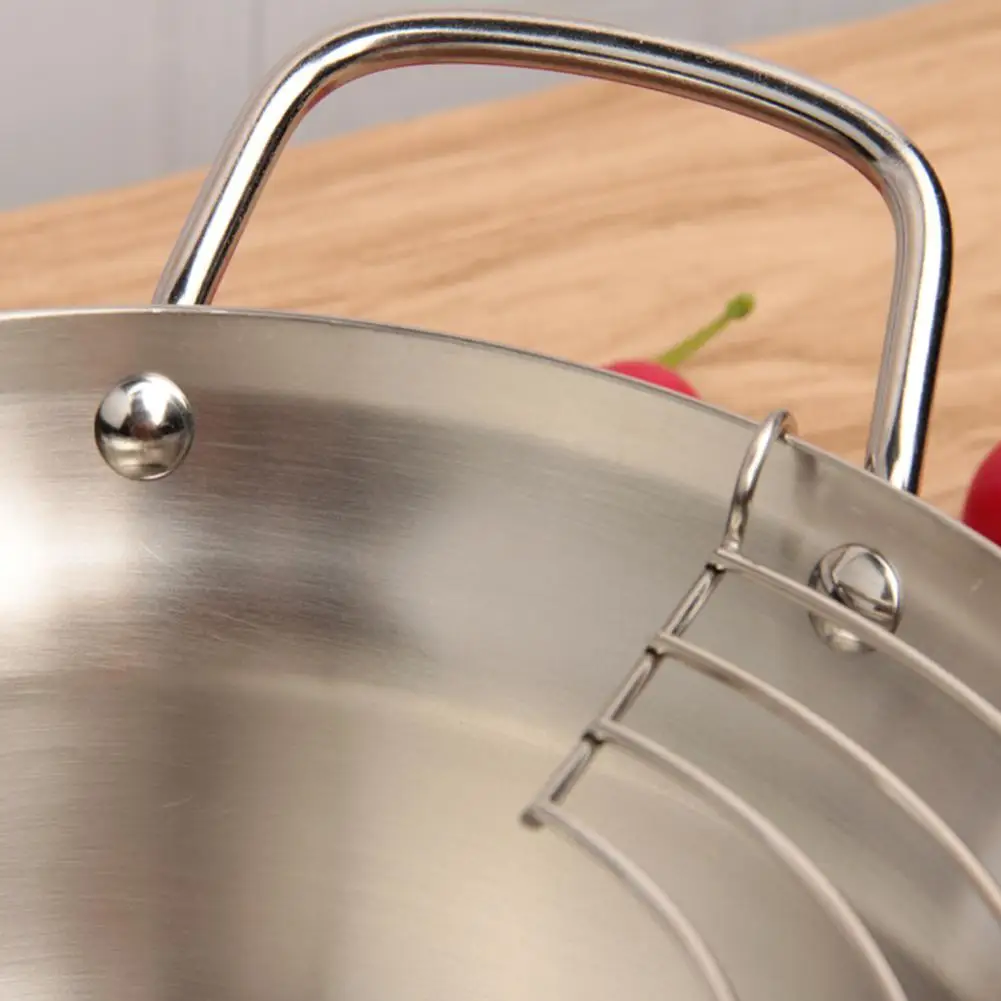 DishyKooker фритюрница из нержавеющей стали горшок со сливным фильтром кухонная посуда для дома кухонная утварь