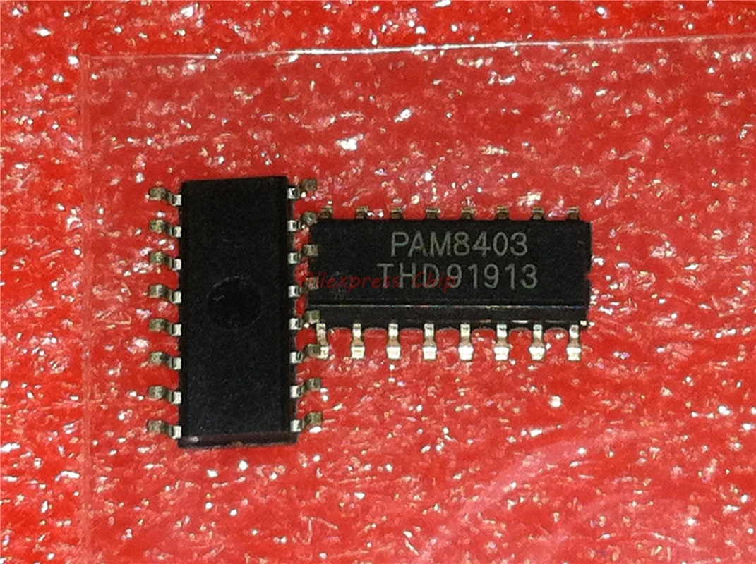 10 шт. PAM8403 лапками углублением SOP-16 8403 SOP16 стандартного режима работы