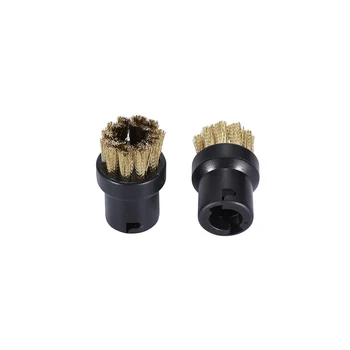 

4*Mop Covers 2*Copper Brush For Steam Cleaner KARCHER SC3 SC3.100 SC4 SC4.100 For BBQ's Workshop Floor Wall Tiles Home Cleaning