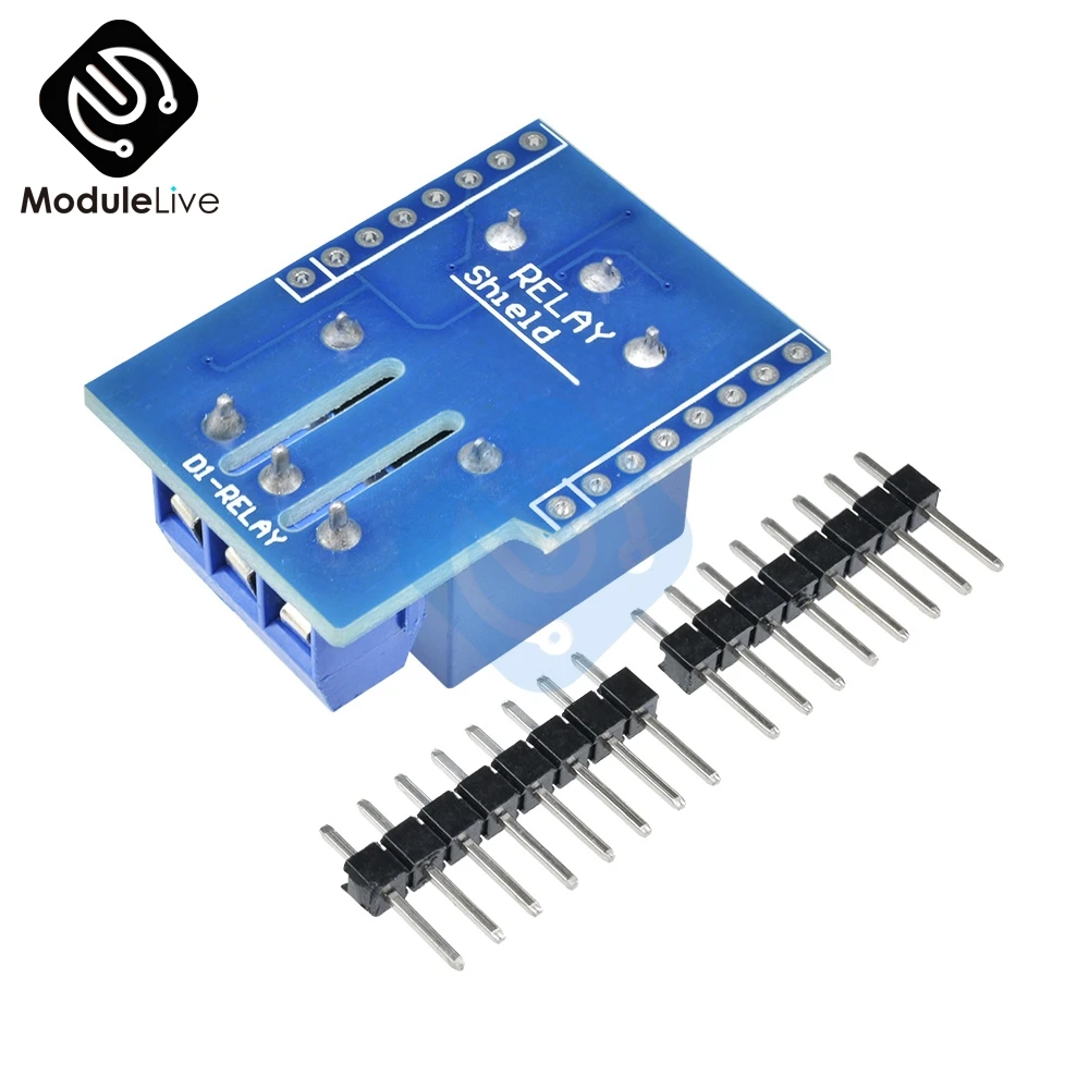 5 шт. 5 в 1 канал 1-CH ESP8266 реле Щит V2 WeMos D1 мини ESP8266 доска для WeMos D1 мини триггерный релейный модуль для Arduino ESP8266