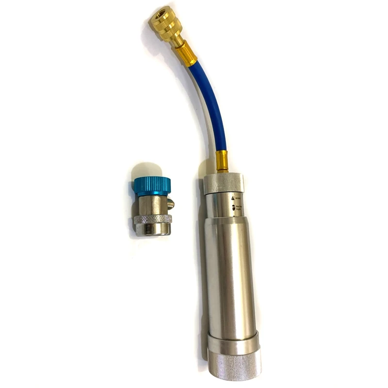 

Top-Oil / Dye Injector R12 R134A R410A Hand Turn Pump Oiler 1/4 Oz - 2 Oz ( 7.5Ml - 60Ml )