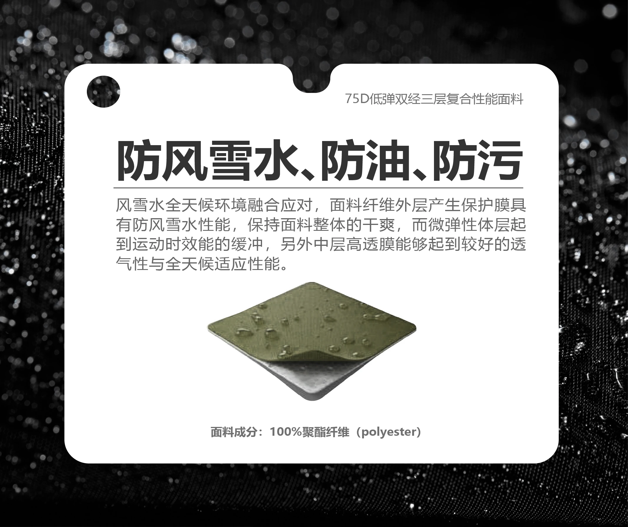 Reindee Lusion 21aw Outdoor water resistant storm jacket annorak deconstructed splicing two colour techwear