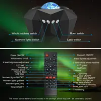 Northern Lights Galaxy Projector Aurora Star Projector Night Light 6