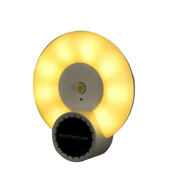 

Aromatherapy sensor light Plastic Stairs corner infrared sensor night light Light control wall light 1 Set