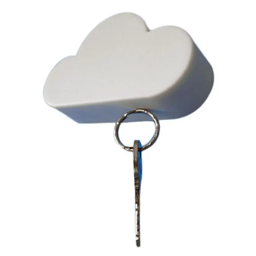 Креативный держатель для домашнего хранения White Cloud ключей в форме магнитный