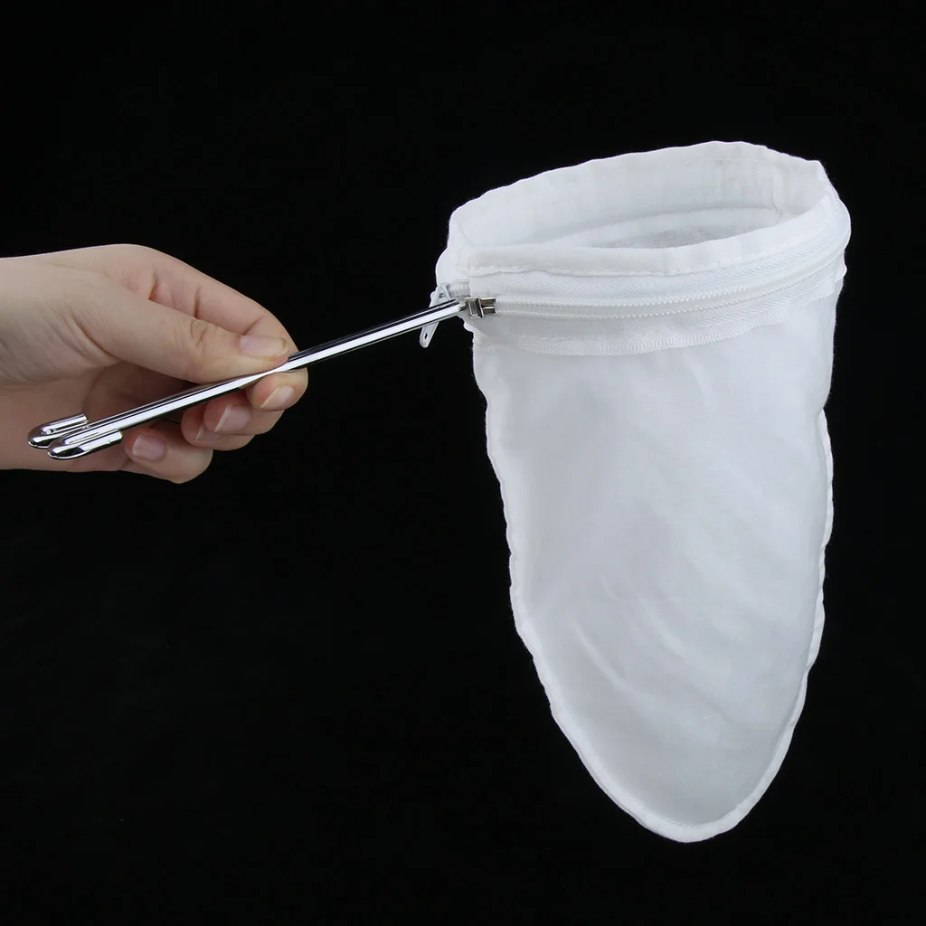 Large Reusable Nut Almond Milk Strainer Bag Tea Coffee Filter Cheese Mesh Cloth