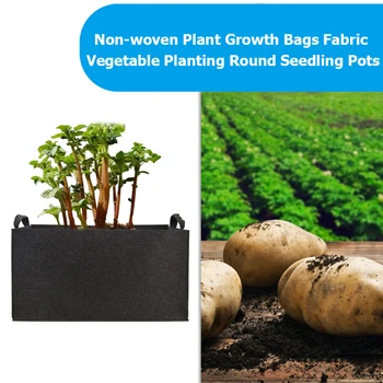 

Potato Grow Bag Fabric Plant Planting Growth Container Seedling Pots Garden Easily Carrying Eco-friendly Tool Tool