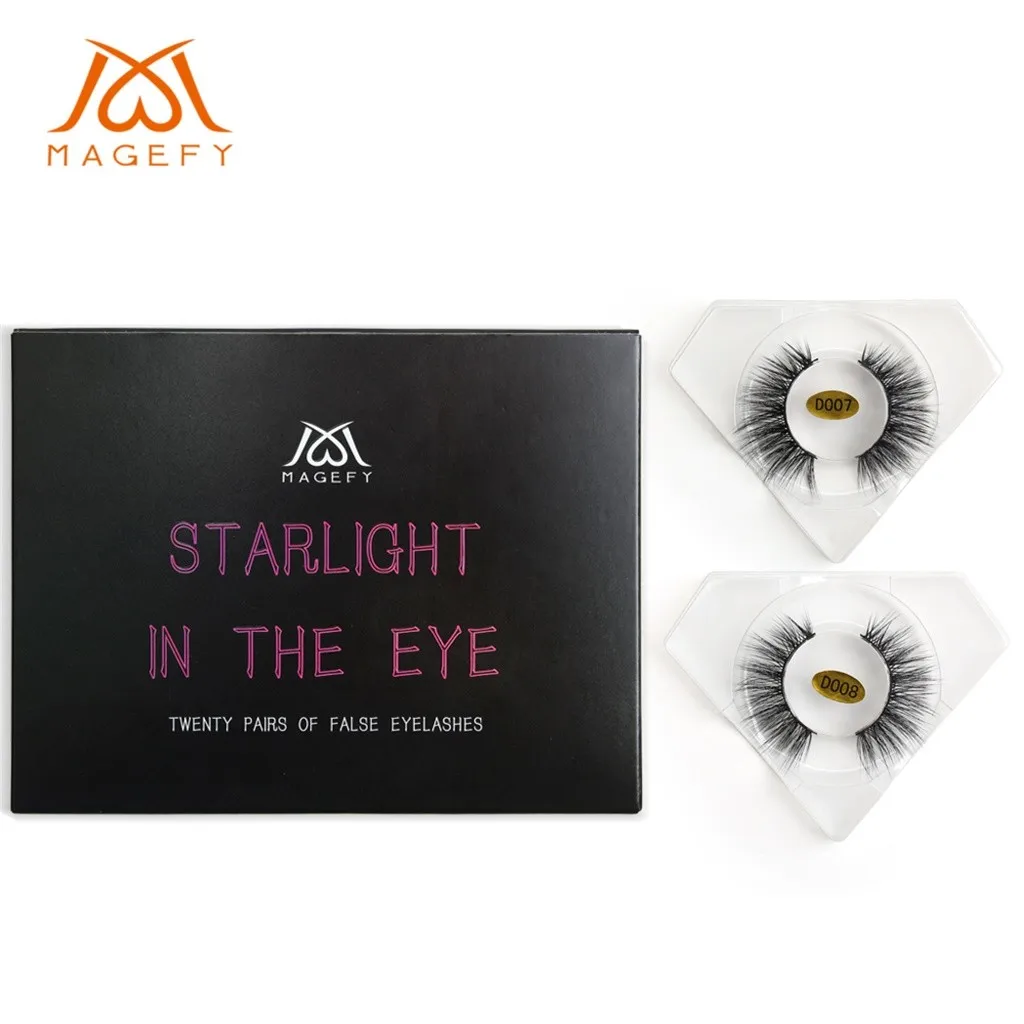 A 20 пар ресниц макияж maquiagem lashes maquillaje make up maquillage faux cils накладные ресницы для волос Z3 - Цвет: A