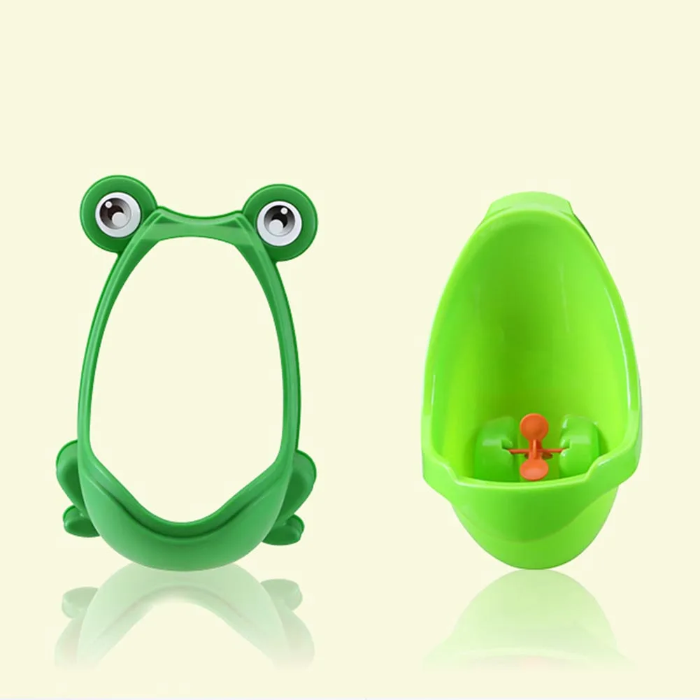 Toyvian Enfant En Bas Âge Urinoir Grenouilles Pour Les Enfants Urinoir Pour  Les Tout-Petits Pipi Cible Pour La Toilette Garçon Formation Toilette