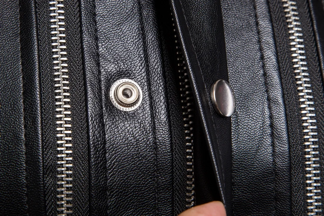 Black Friday New PU Faux Leather Jackets Parka Men Autumn Warm Outwear Brand Slim Mens Coats Casual Windbreaker Quilted Jackets Men M-5XL