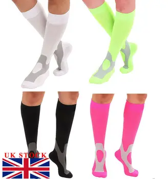 

Unisex Compression Socks Graduated Supports Performance Sports Running Stockings