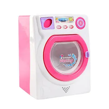 

Electric Washing Machine Plastics and Electronic Components Toys Makeup Brush Cleaner Washing Tool Mini Toy Rotating Drum