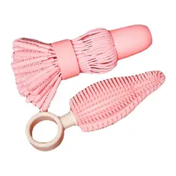1 Set Pacifier Bottle Brushes Ergonomic Design Multifunctional Silicone Baby Bottle Brush Cleaner for Washing