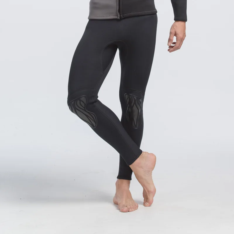 Black Pants Sbart гидрокостюм 3 мм Мужские неопреновые штаны для дайвинга для подводной охоты, кайтсерфинга, виндсерфинга, фридивинга, подводный раздельный купальник - Цвет: Black Pants