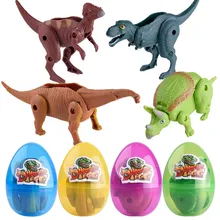 Имитация Игрушечная модель динозавра деформированное яйцо динозавра коллекция для детей