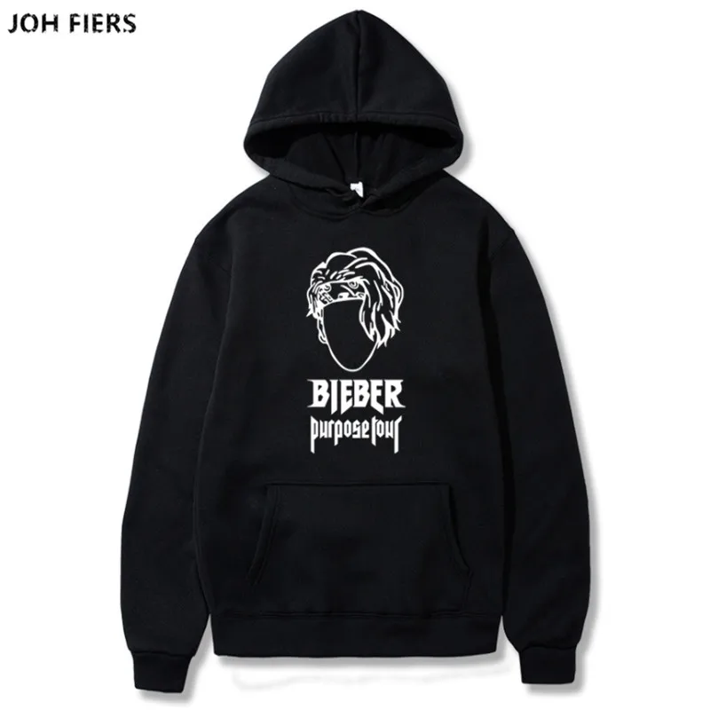 

2019 Justin Bieber Vetements Hoodie Oversized Sweatshirts Purpose Tour Men's Hip Hop Pullover autumn Fleece Sweat Suites