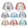 Baby Kids Toddler Long Sleeve Waterproof Eating Smock Feeding Bib Apron Pocket Baby Bandana Bibs Baby Self Feeding Bib ► Photo 1/6