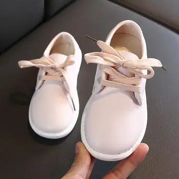 

Spring autumn children's casual shoes girls beach leather single Shoes Boys fashion students sneakers