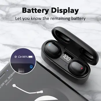 

Dacom U7 Tws True Wireless Earbuds Headset Auriculares Bt 5.0 Mini In-Ear Earphone With Led Display