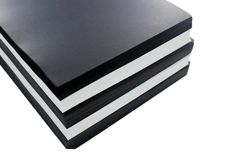4-K Thick Hard Black And White with Pattern Card Paper White Card Paper Kindergarten Children Handmade DIY for Making Painting P