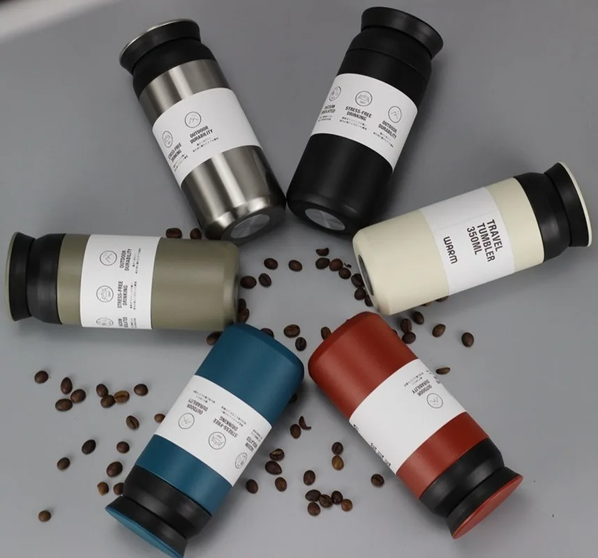 

New 350ML High Quality Hot Sale Japanese Harajuku Double Wall Stainless Steel Thermoses Vacuum Flasks Thermal Insulation Cup