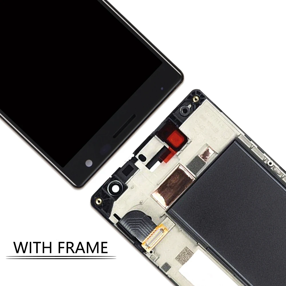 Display/lcd per per Nokia Lumia 735 Lcd Touch Screen Frame per Nokia Lumia 730 Display Lcd Dual Sim Rm-1038 Di Ricambio Amoled 4.7 ''lcd 8