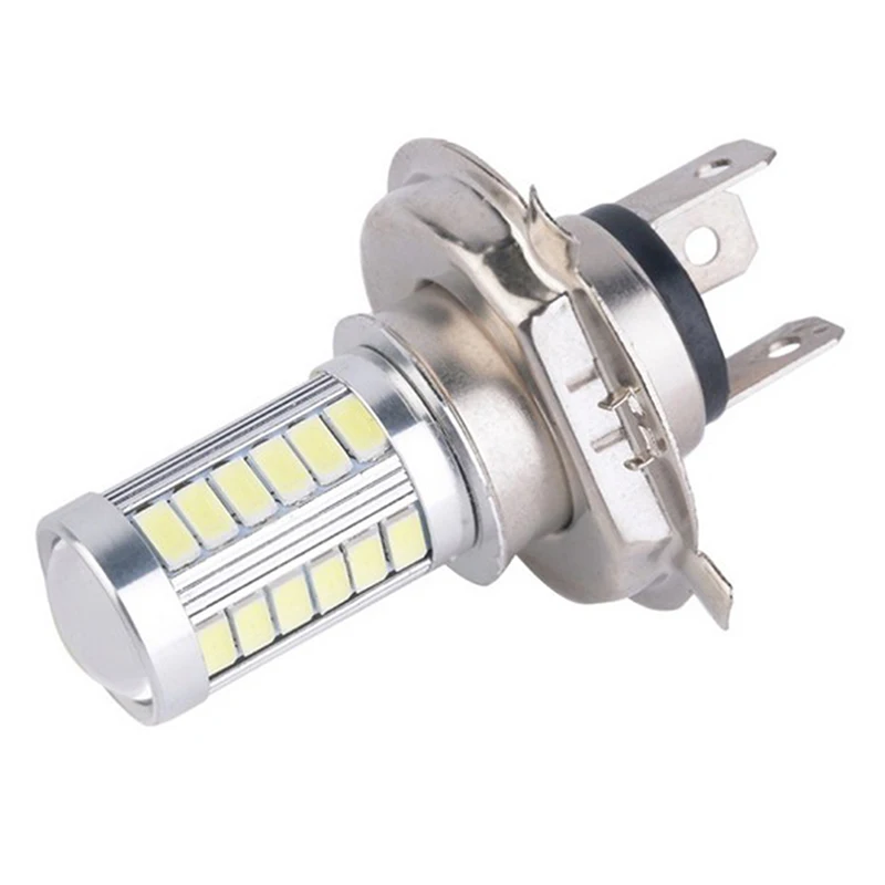

H4 33SMD водить мотоцикл головной светильник лампы 800LM 6500K светодиодный мото дневные ходовые огни светильник автомобильный светильник s